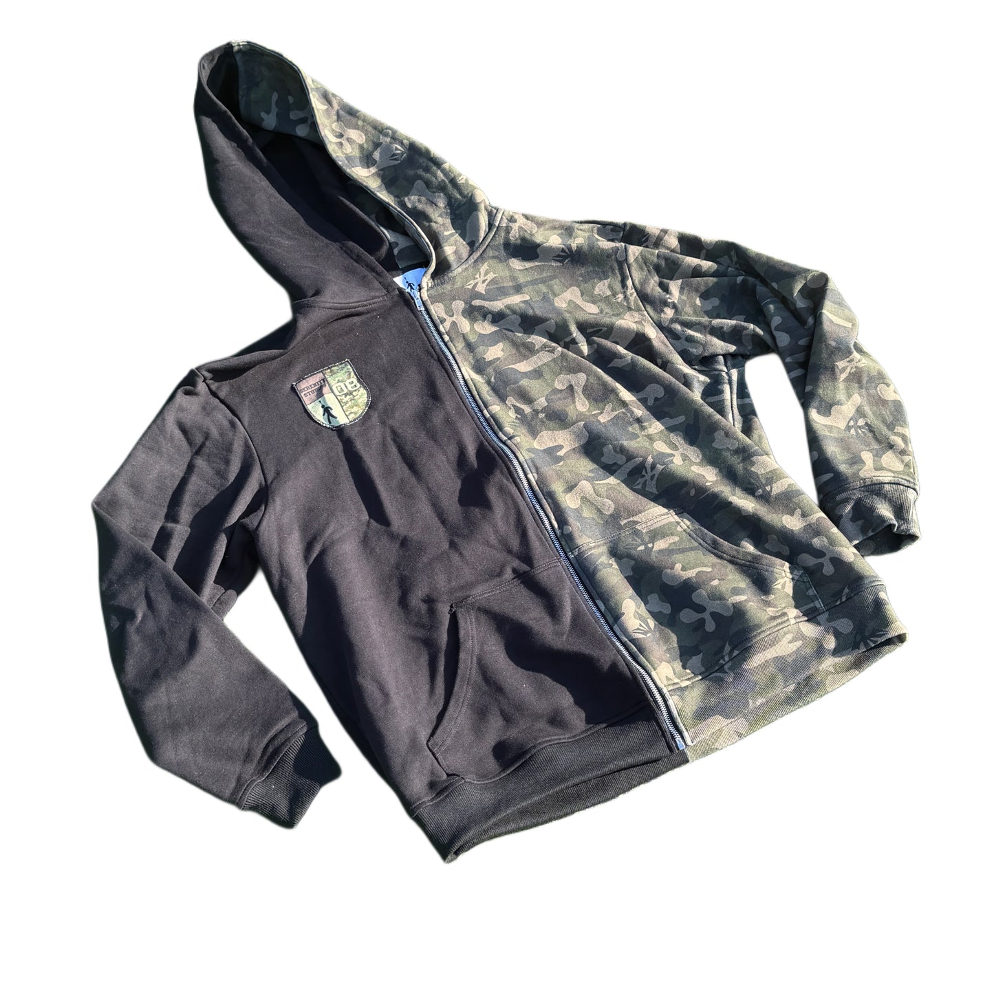 Camo Zip-up