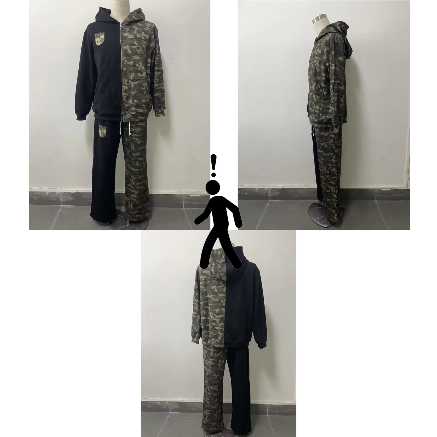 Camo Zip-up