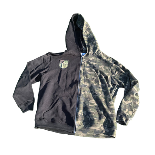 Camo Zip-up